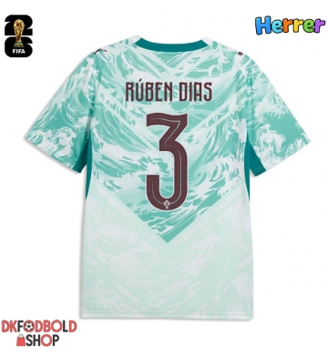 Portugal Ruben Dias #3 Udebanetrøje VM 2026 Kort ærmer